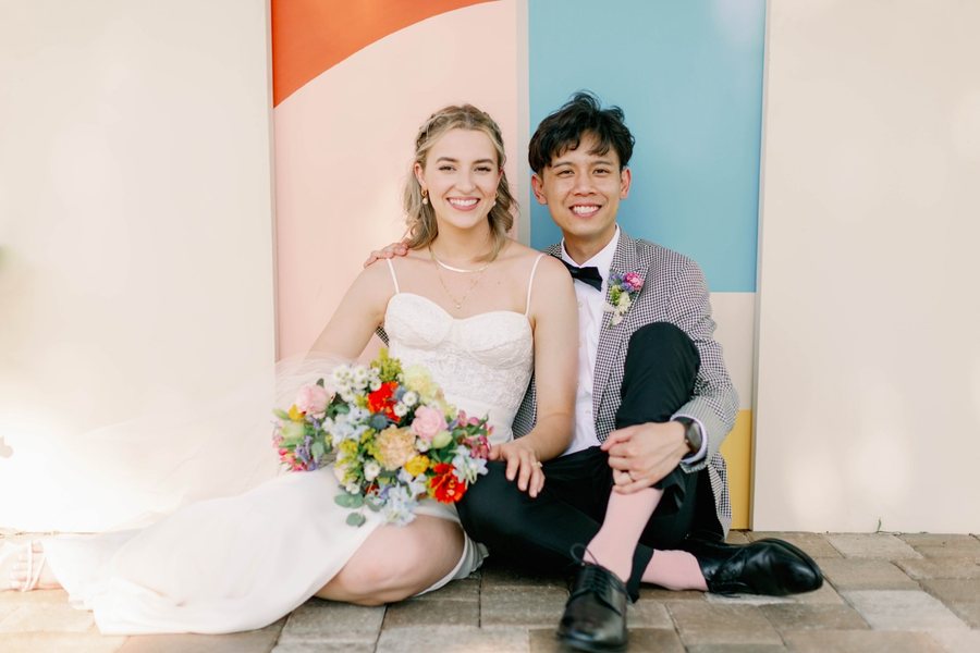 A couple photographed at Idlewood